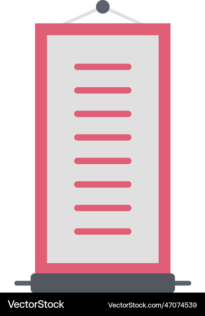 Scroll icon image suitable for mobile apps Vector Image