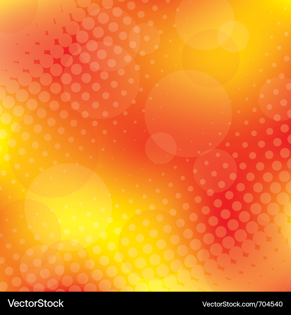 Abstract Orange & Red Pattern Background vector image