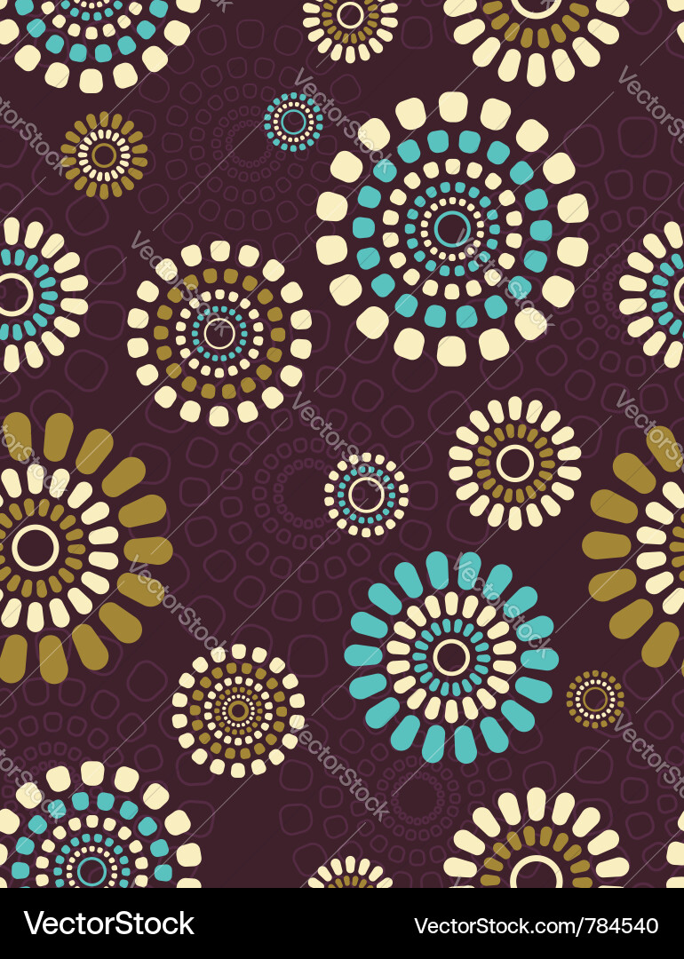 Geometric Dot Pattern Vector Image