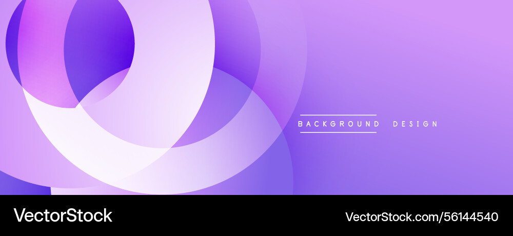 Purple abstract shapes overlap creating soft Purple abstract shapes overlap creating soft vector image