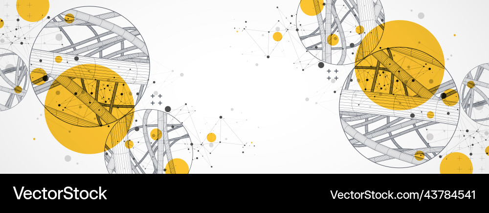 Abstract background with a wireframe dynamic Abstract background with a wireframe dynamic vector image