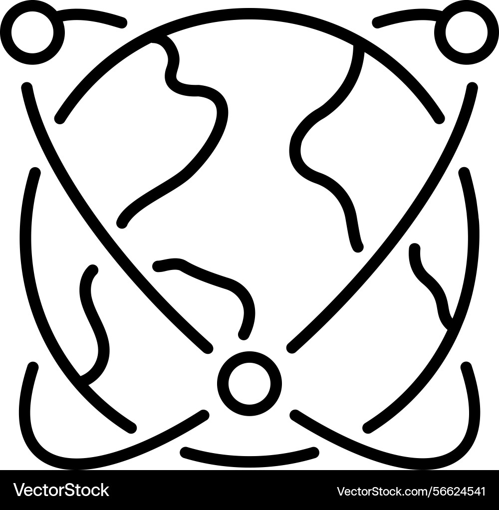 Global networking Vector Image