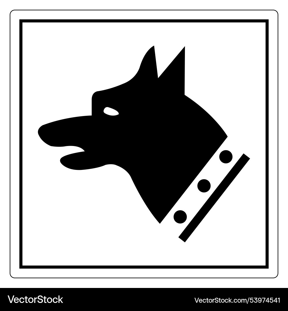 Schwarze Hundesilhouette mit Kragen Ikone Design Schwarze Hundesilhouette mit Kragen Ikone Design vektorbild