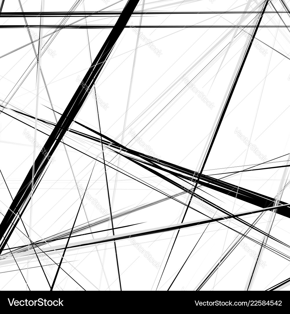 Abstract geometric with random chaotic elements Abstract geometric with random chaotic elements Vector Image