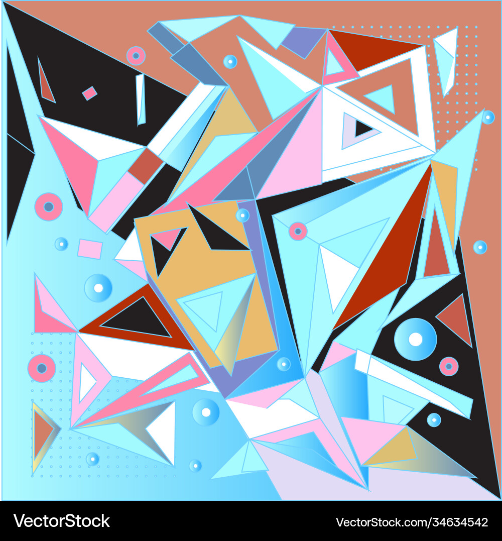 Abstract modern triangles background pattern Abstract modern triangles background pattern vector image
