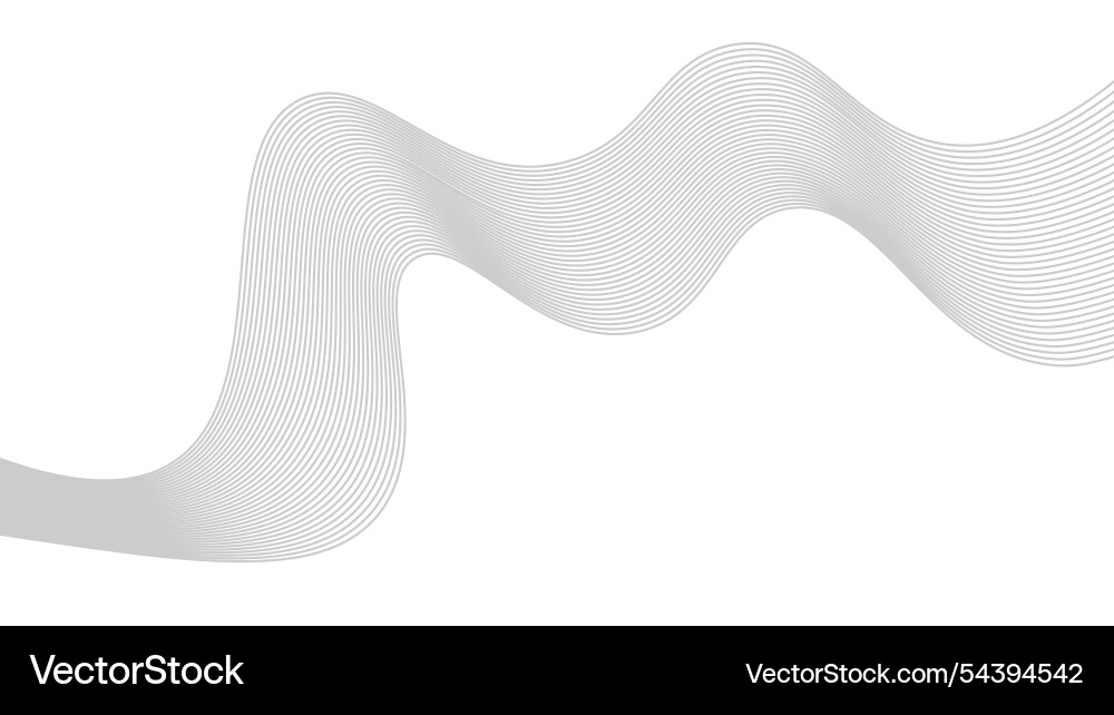 Abstract wavy line background pattern Abstract wavy line background pattern Vector Image