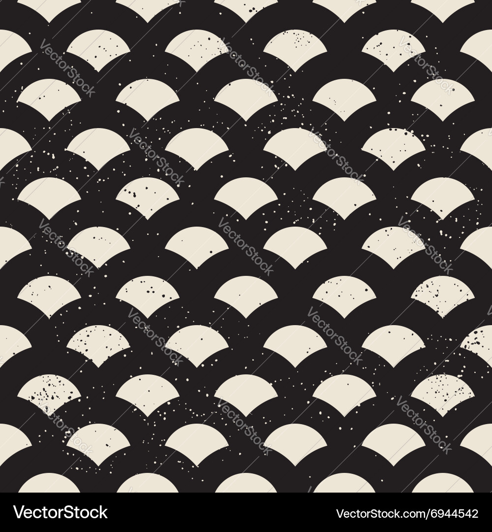 Fish Scale Pattern vector image