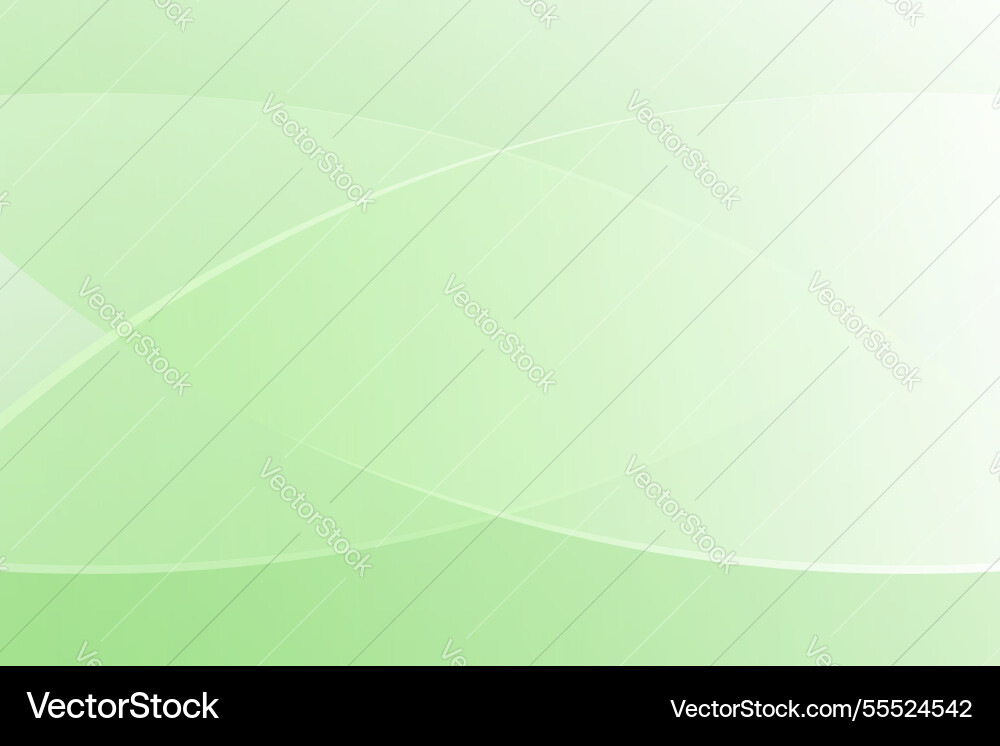 Green light gradient color soft and line Vector Image
