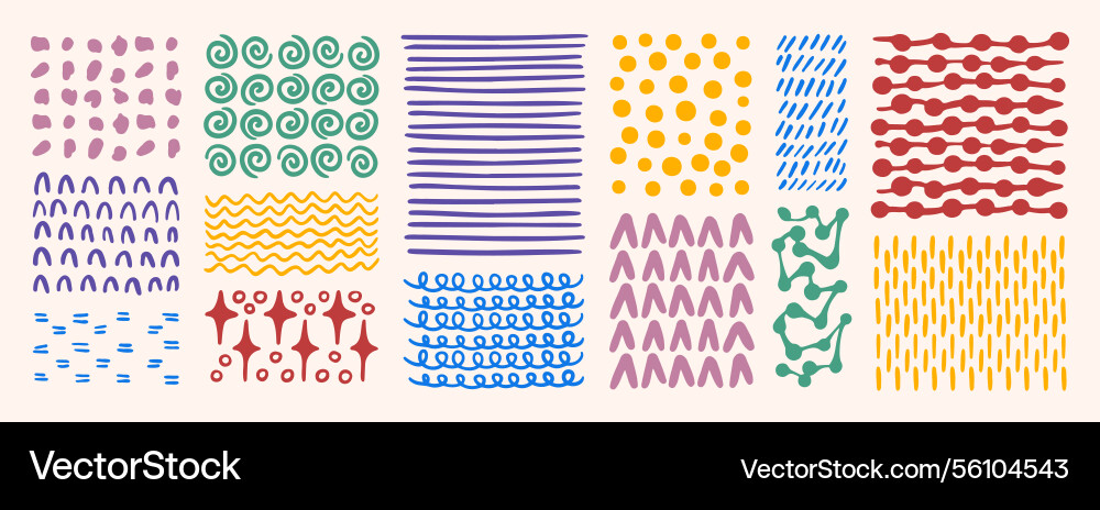 Abstract pattern backgrounds and sketch dots Abstract pattern backgrounds and sketch dots vector image