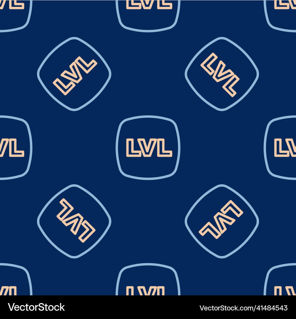 Line level game icon isolated seamless pattern Line level game icon isolated seamless pattern Vector Image