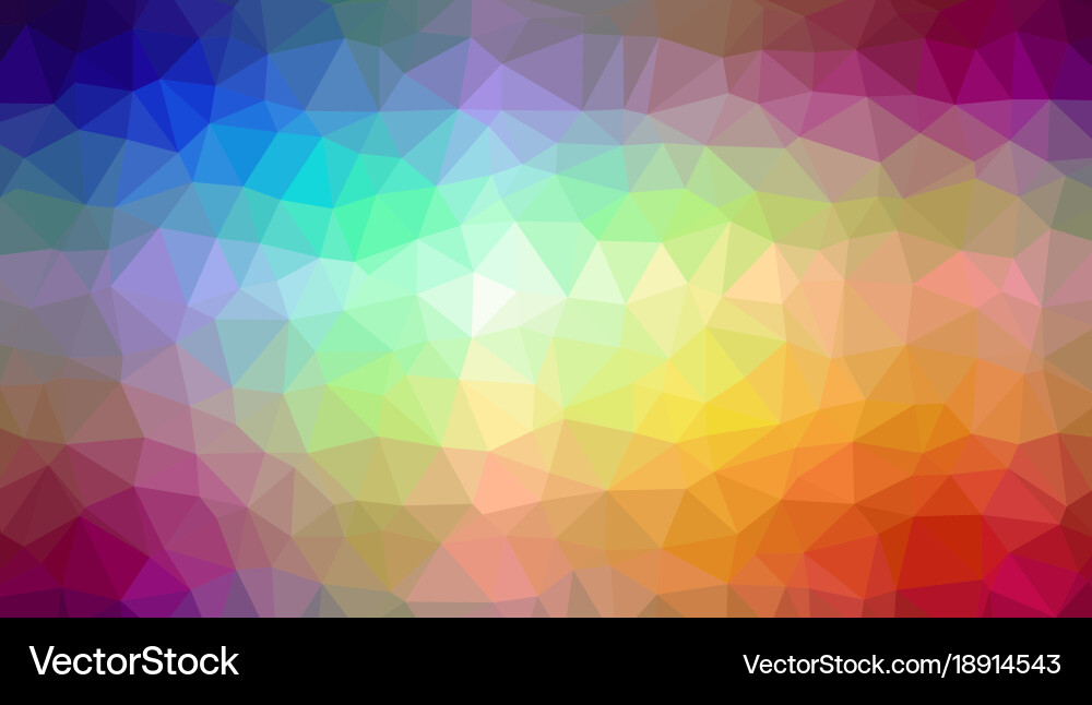 Low poly abstract background with colorful vector image