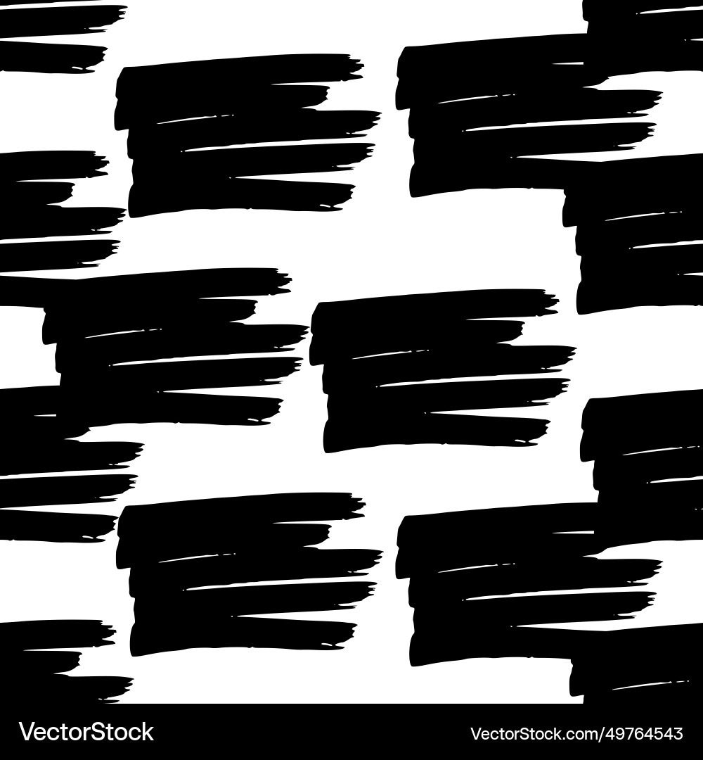 Seamless pattern with hand drawn scribble smears Seamless pattern with hand drawn scribble smears vector image