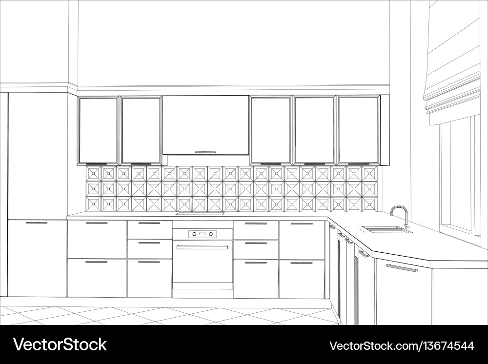 Design process in wire-frame Design process in wire-frame vector image