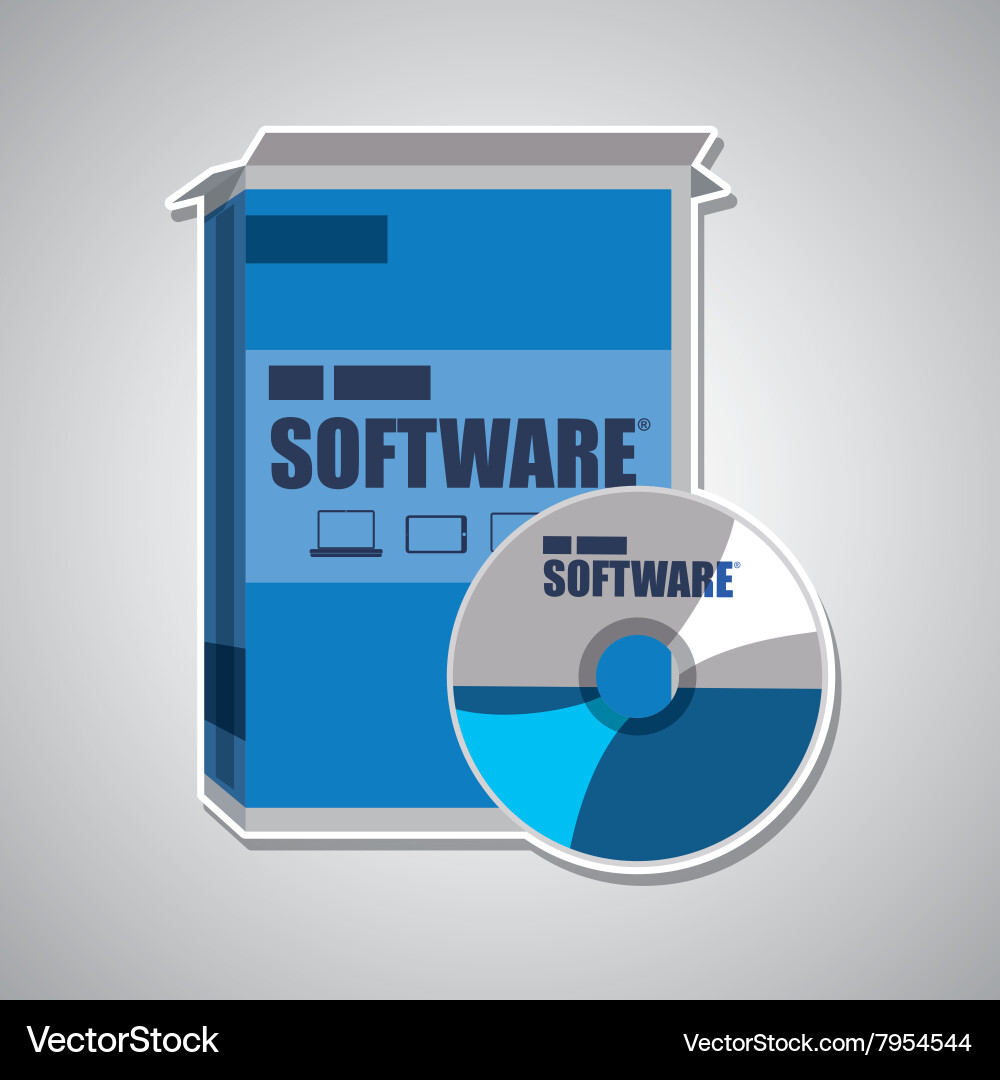 Development and software design vector image