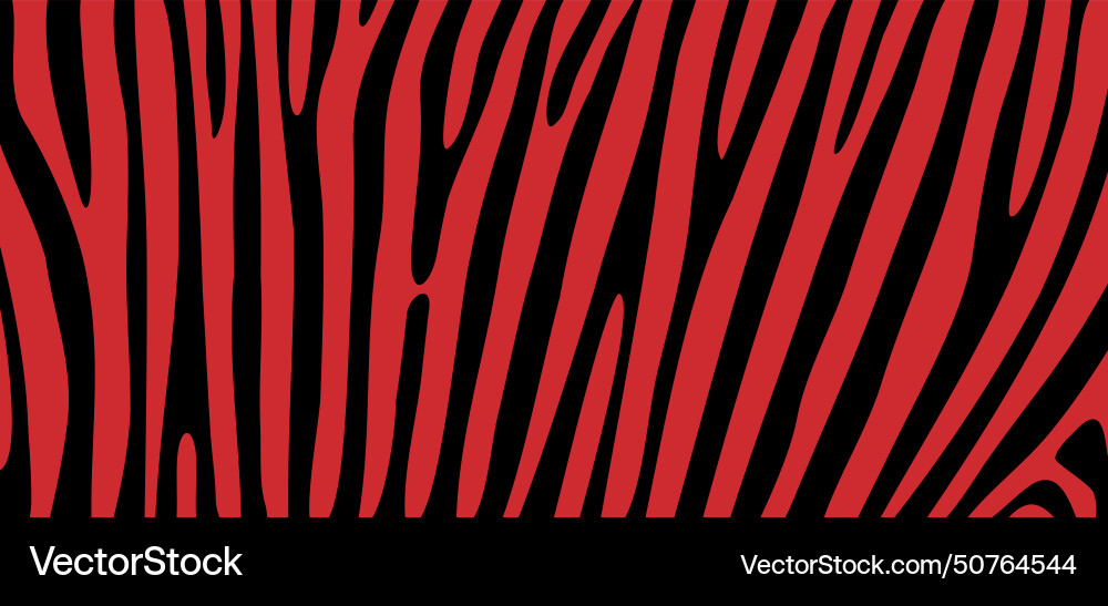 Safari zebra line pattern print Vector Image