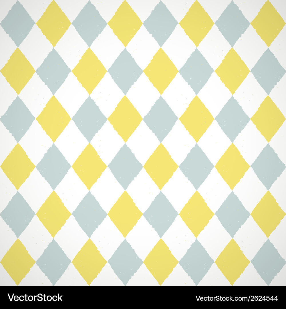 Seamless pattern with geometric rhombuses texture Vector Image