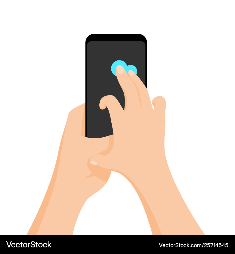 Touch screen interface hand gestures icons set Touch screen interface hand gestures icons set vector image