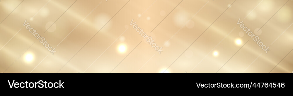 Abstract soft gold festive background with bokeh Abstract soft gold festive background with bokeh vector image