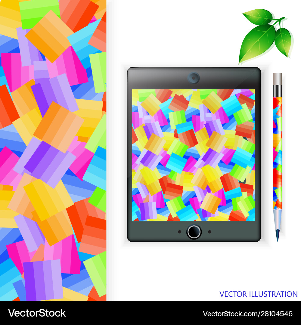 Background design with display project backdrop Background design with display project backdrop vector image