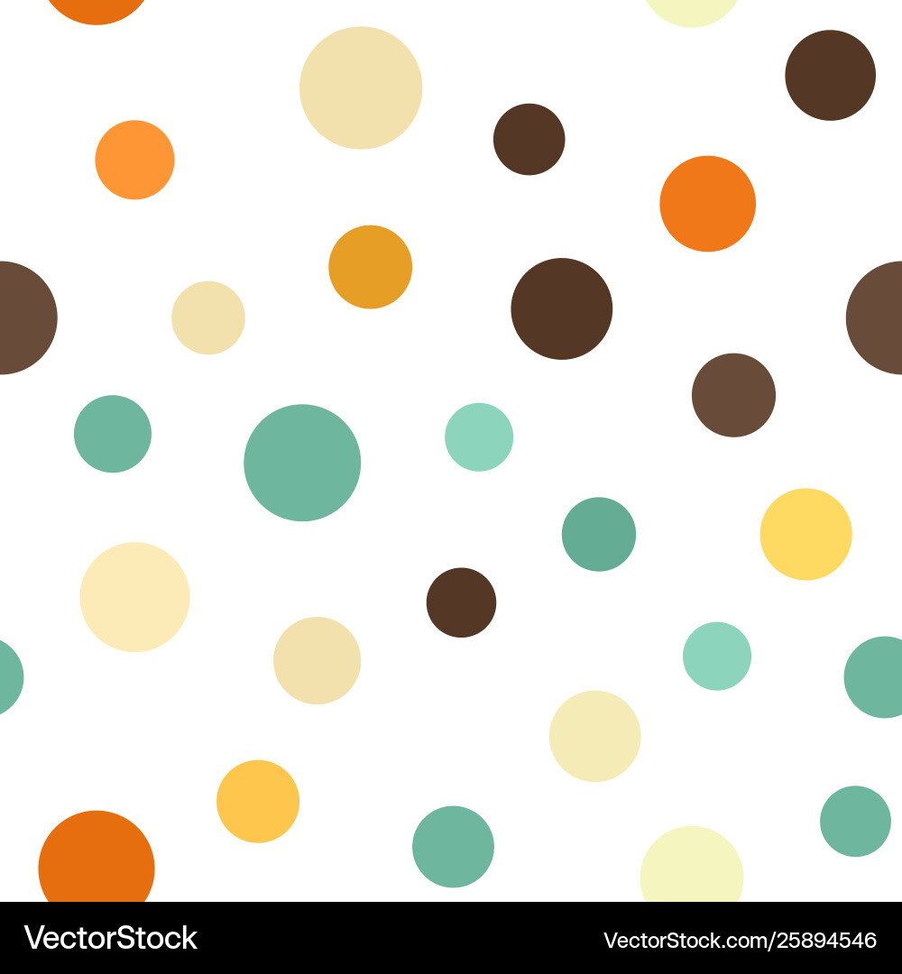 Retro Circle Pattern Background vector image
