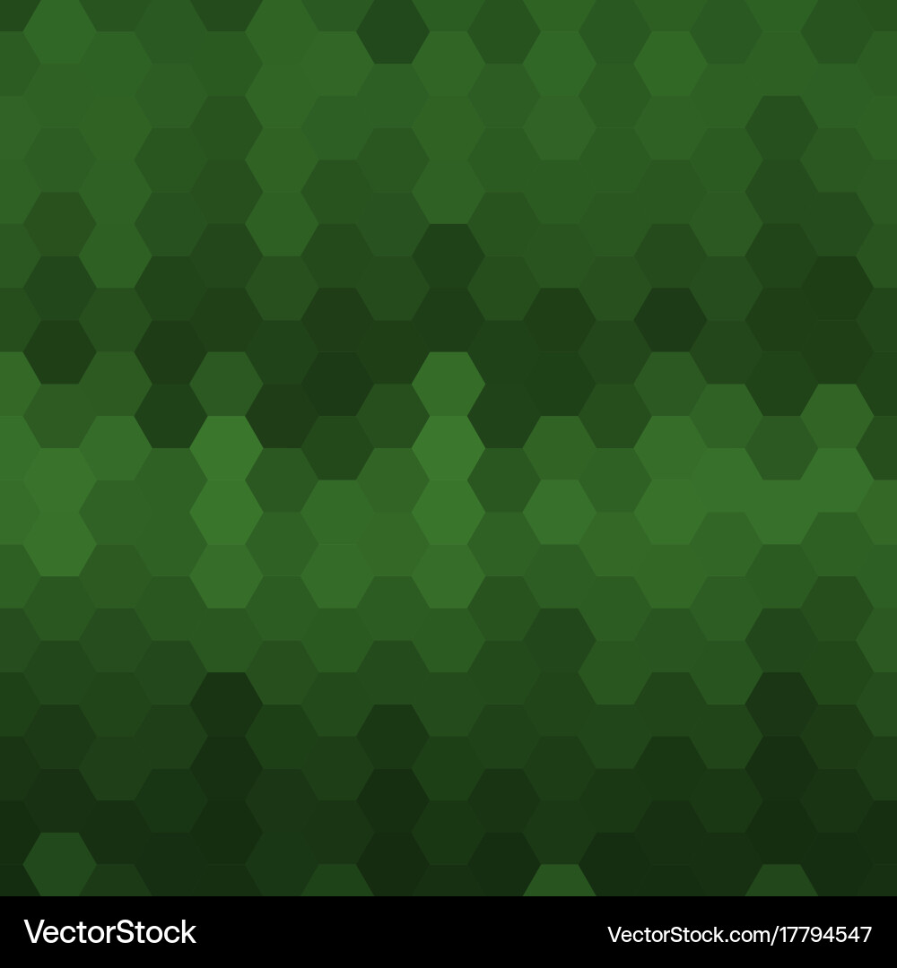 Abstract colorful background of hexagons vector image