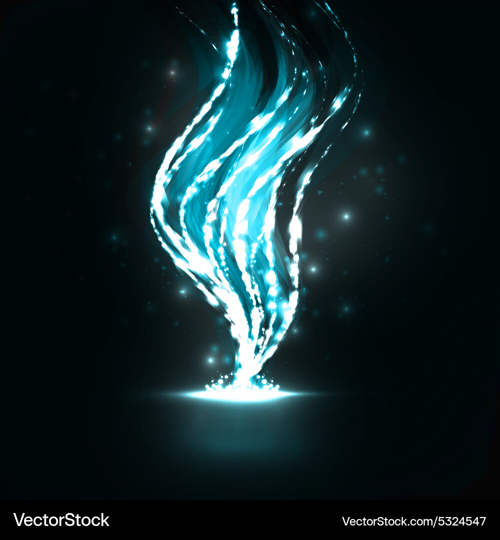 Abstract creative dynamic element Vector Image