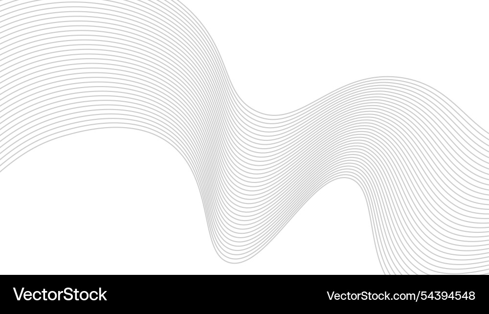Abstract wavy line background pattern Abstract wavy line background pattern Vector Image