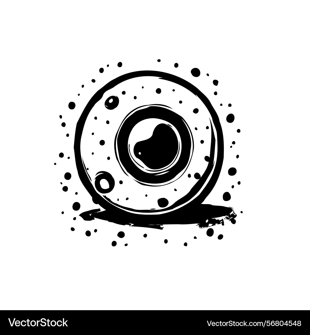 Abstraktes monochromes kreisförmiges Design mit Dynamik Abstraktes monochromes kreisförmiges Design mit Dynamik Vektorbild
