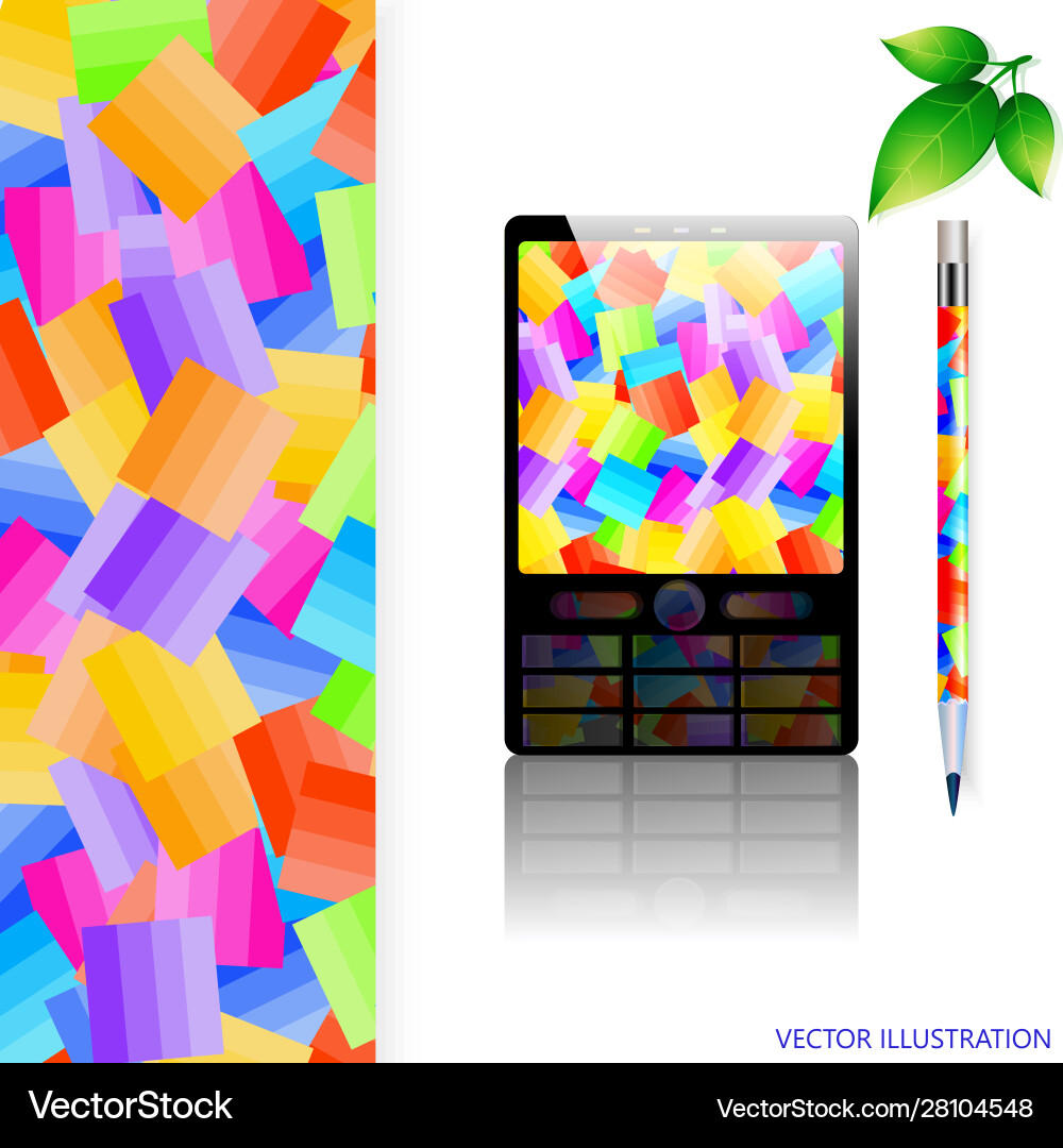 Background design with display project backdrop Background design with display project backdrop Vector Image