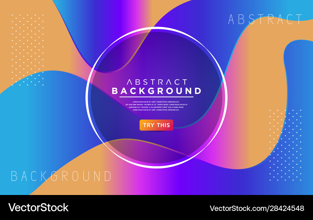Dynamic colorful gradient textured style Vector Image
