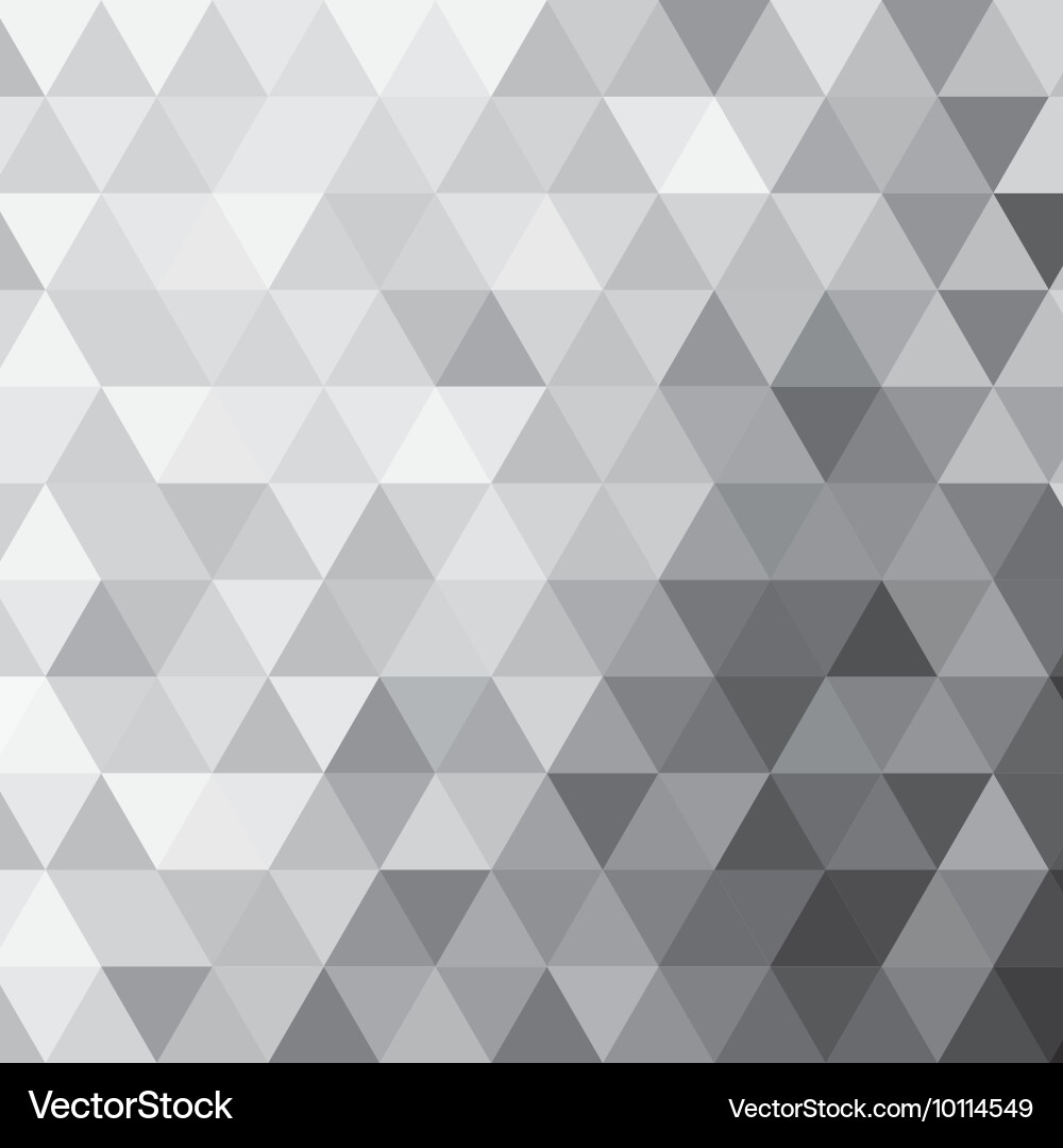 Geometric Triangle Pattern vector image