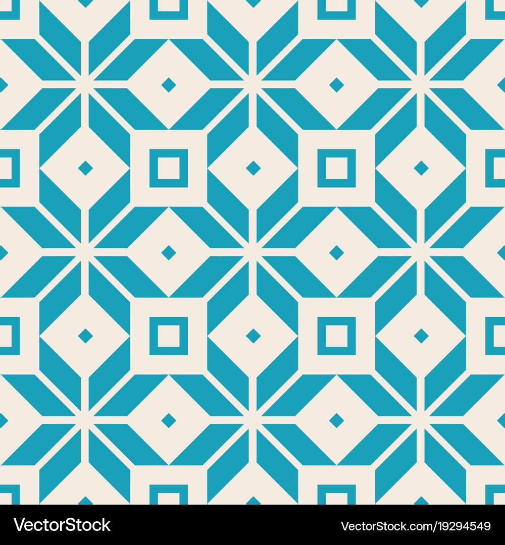 Seamless geometric square pattern Vector Image