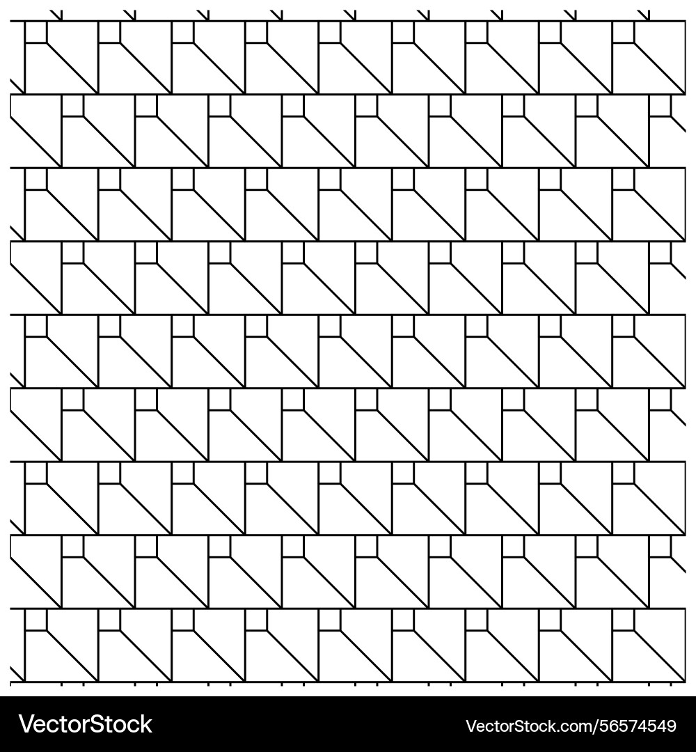Triangle geometry seamless pattern graphic line Triangle geometry seamless pattern graphic line vector image