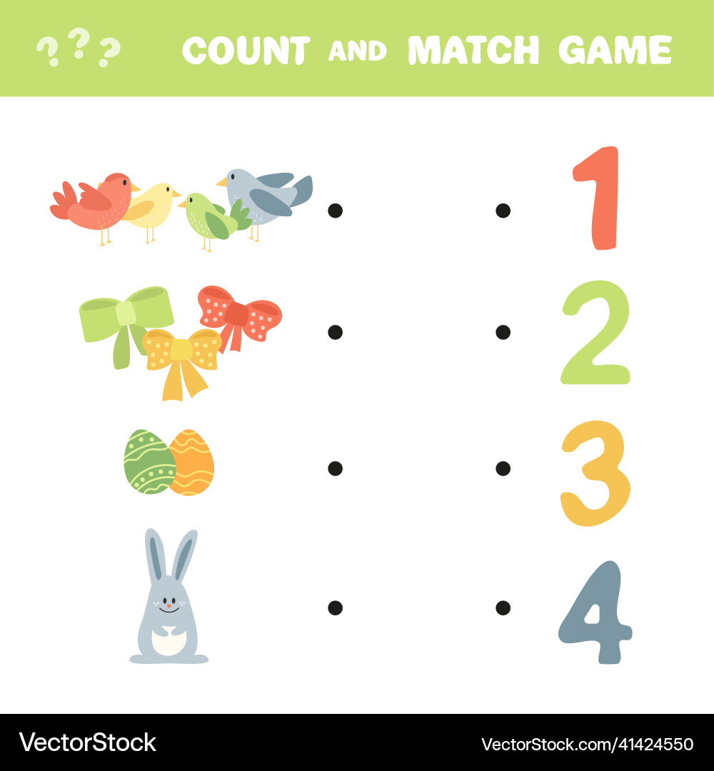 Count how many items educational game Count how many items educational game vector image