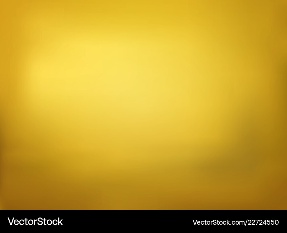 Golden metal texture background vector image