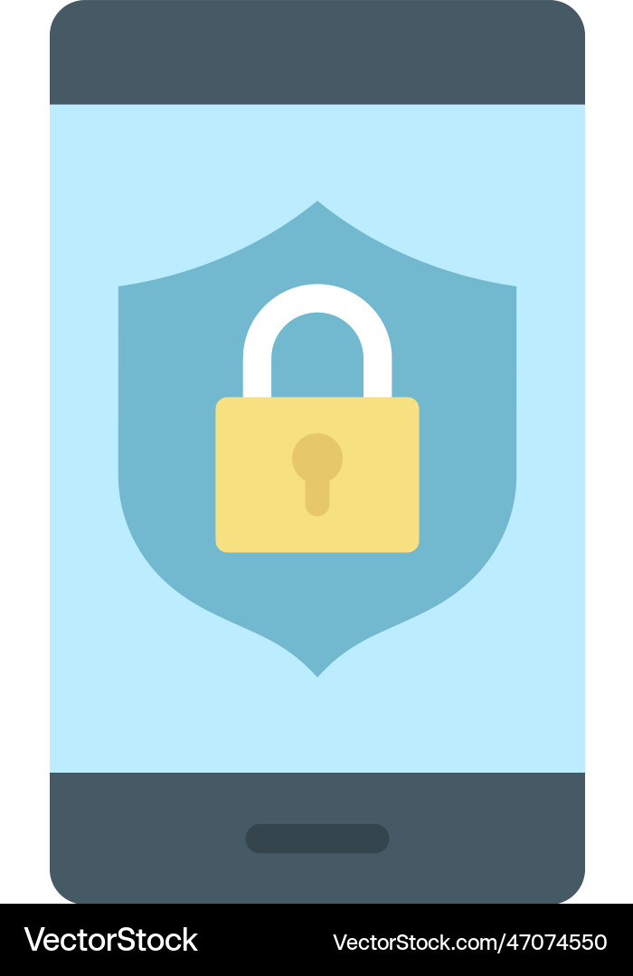 Secure device icon image suitable Vector Image