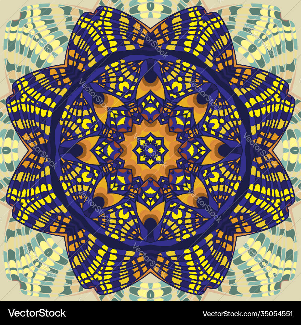Beautiful circular background fractal image Beautiful circular background fractal image vector image