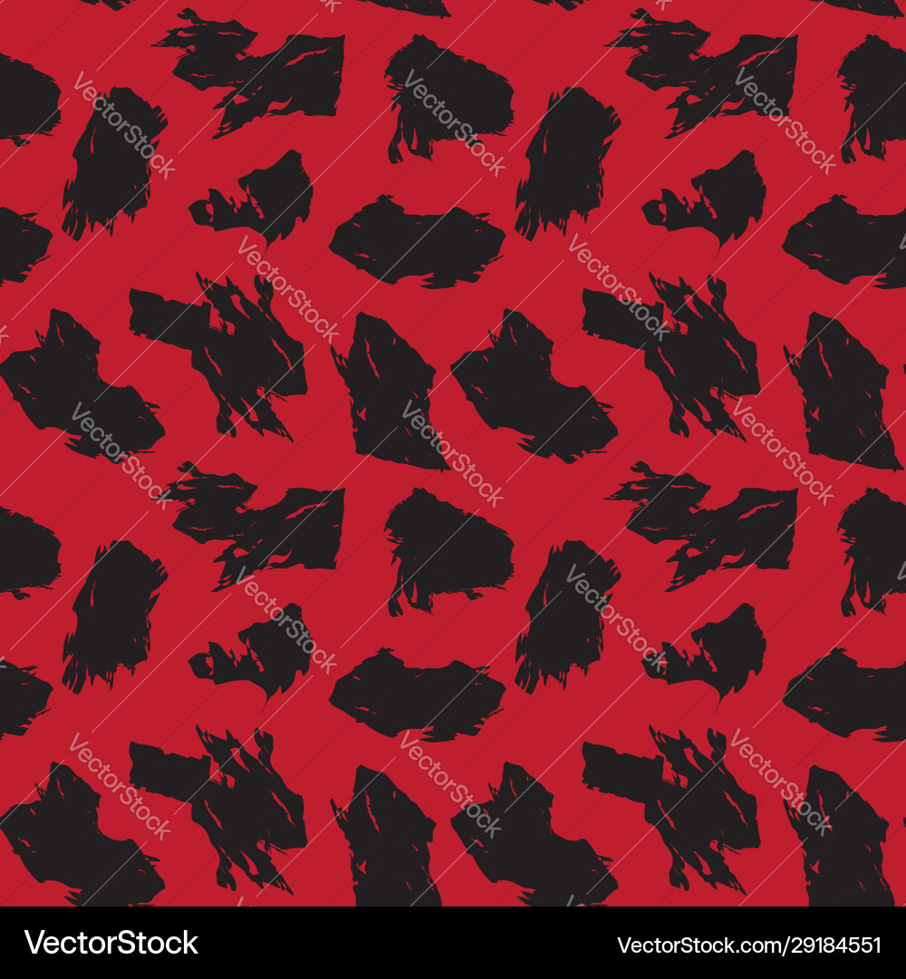 Dynamic Brushstroke Pattern vector image