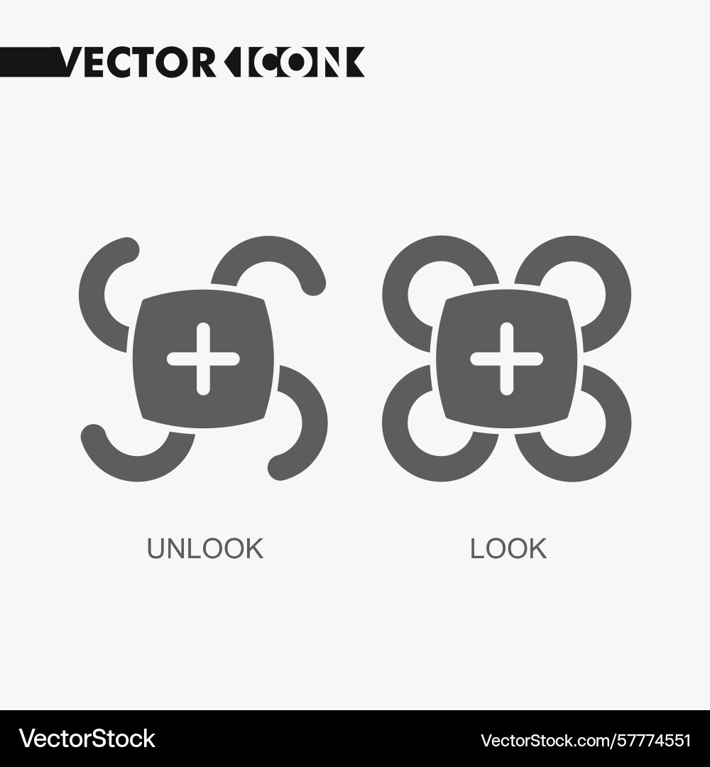 Security lock symbol buttons and icons Security lock symbol buttons and icons Vector Image