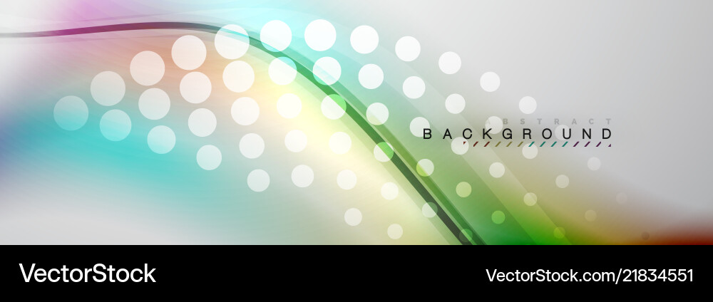 Smooth flowing wave motion concept background Smooth flowing wave motion concept background Vector Image