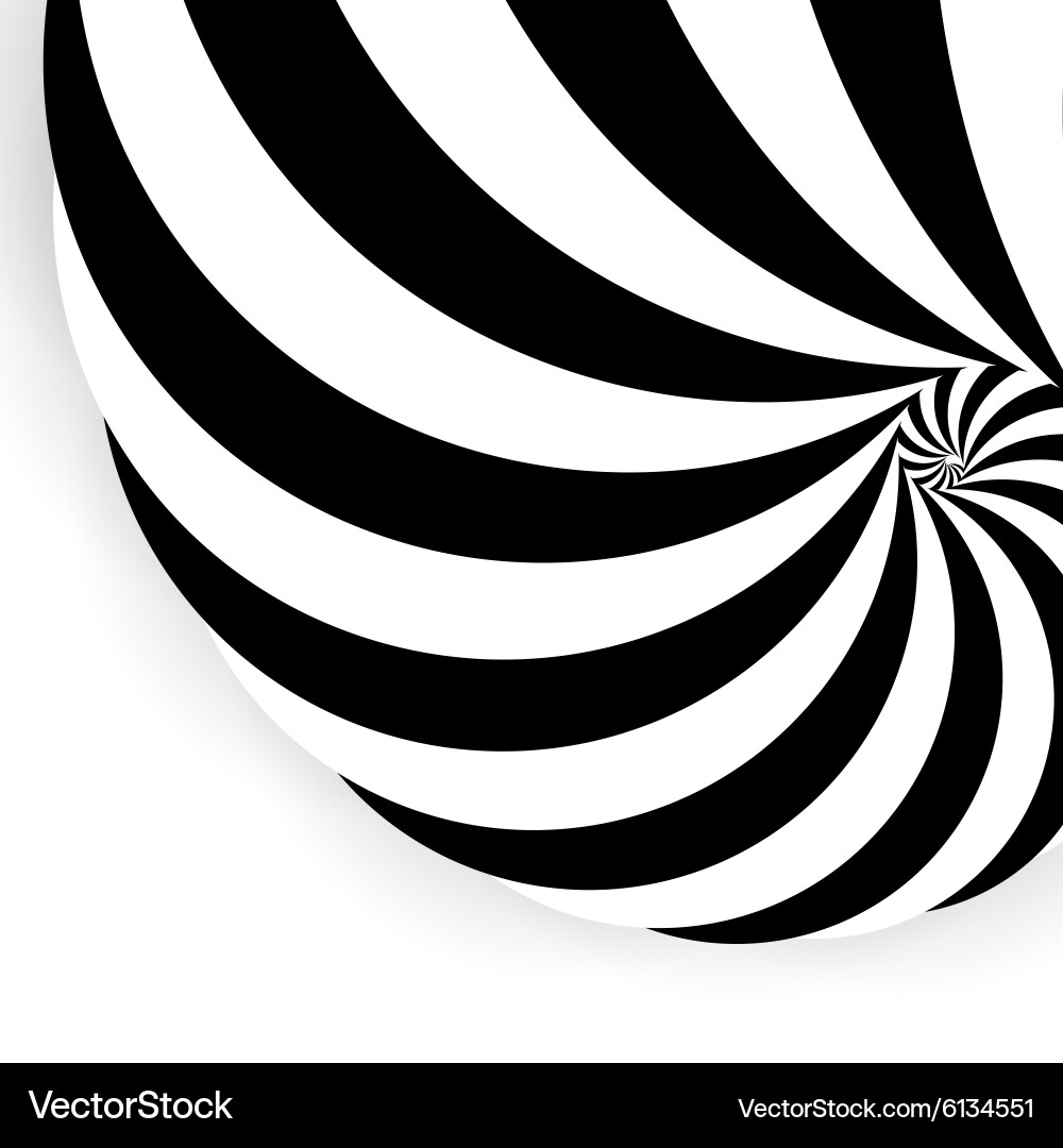 Spiral abstract background dynamic art Vector Image