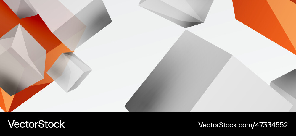 3d cubes abstract background composition 3d cubes abstract background composition vector image