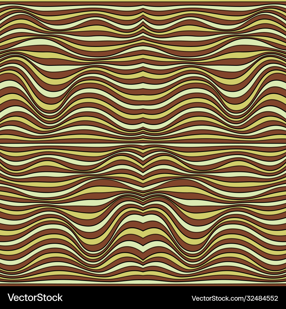 Abstract waves lines background Vector Image