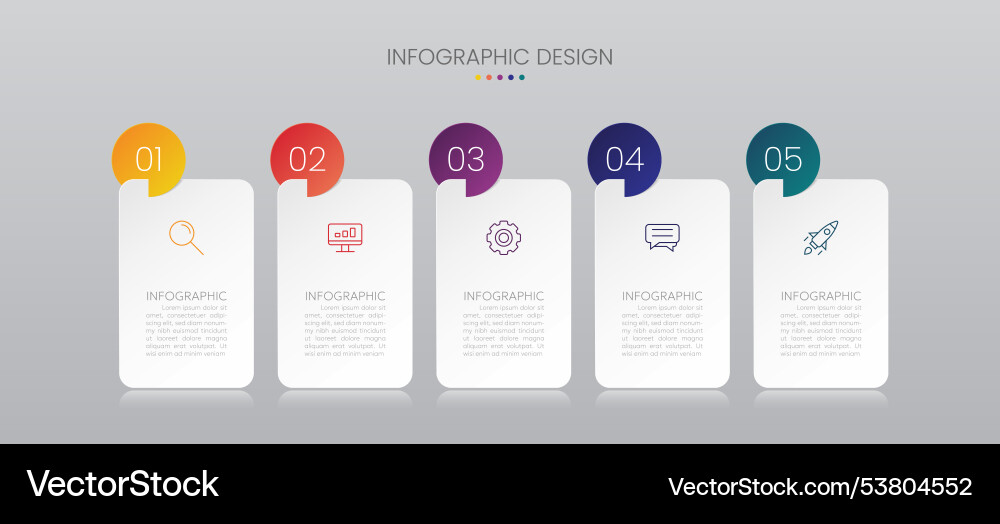 Infographic design template Infographic design template Vector Image