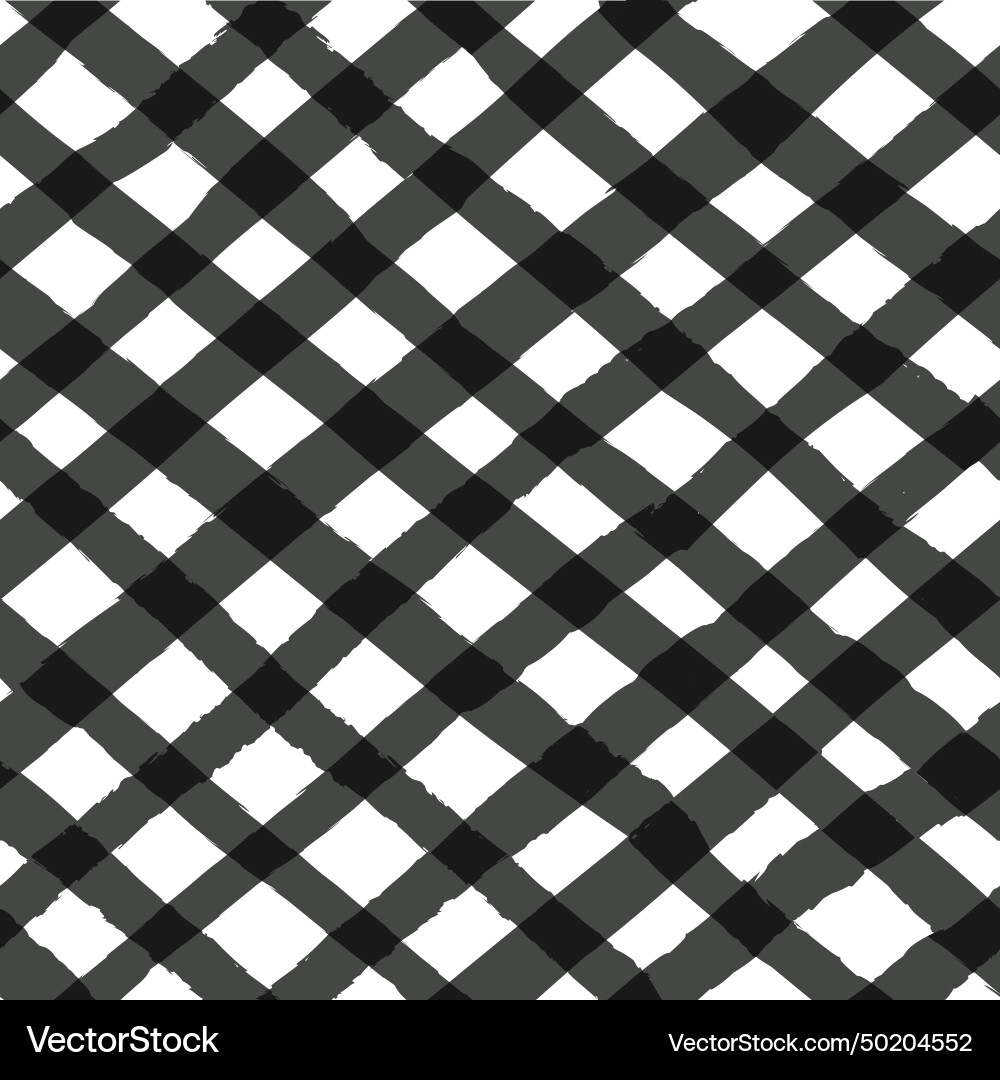 Seamless repeat pattern with black bias vector image