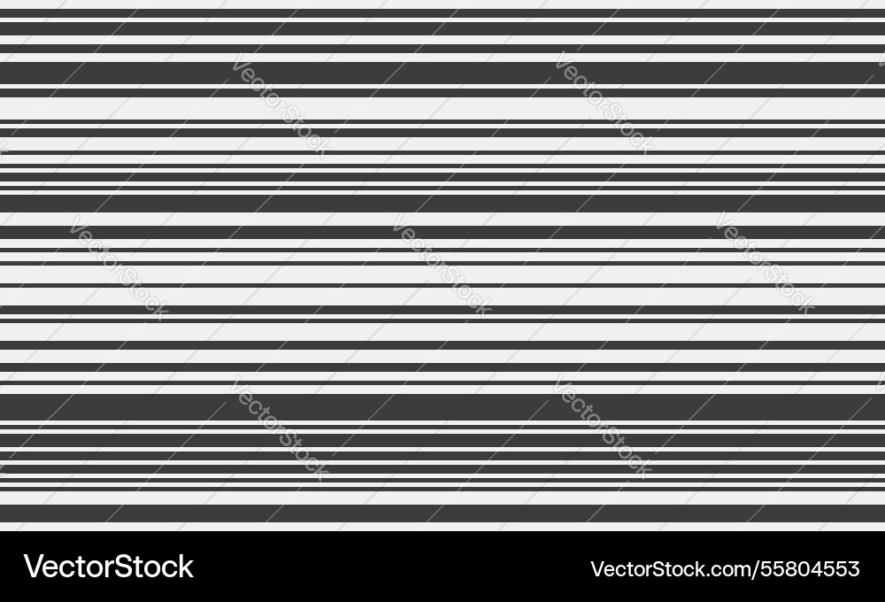 Abstract grayscale horizontal stripes background vector image
