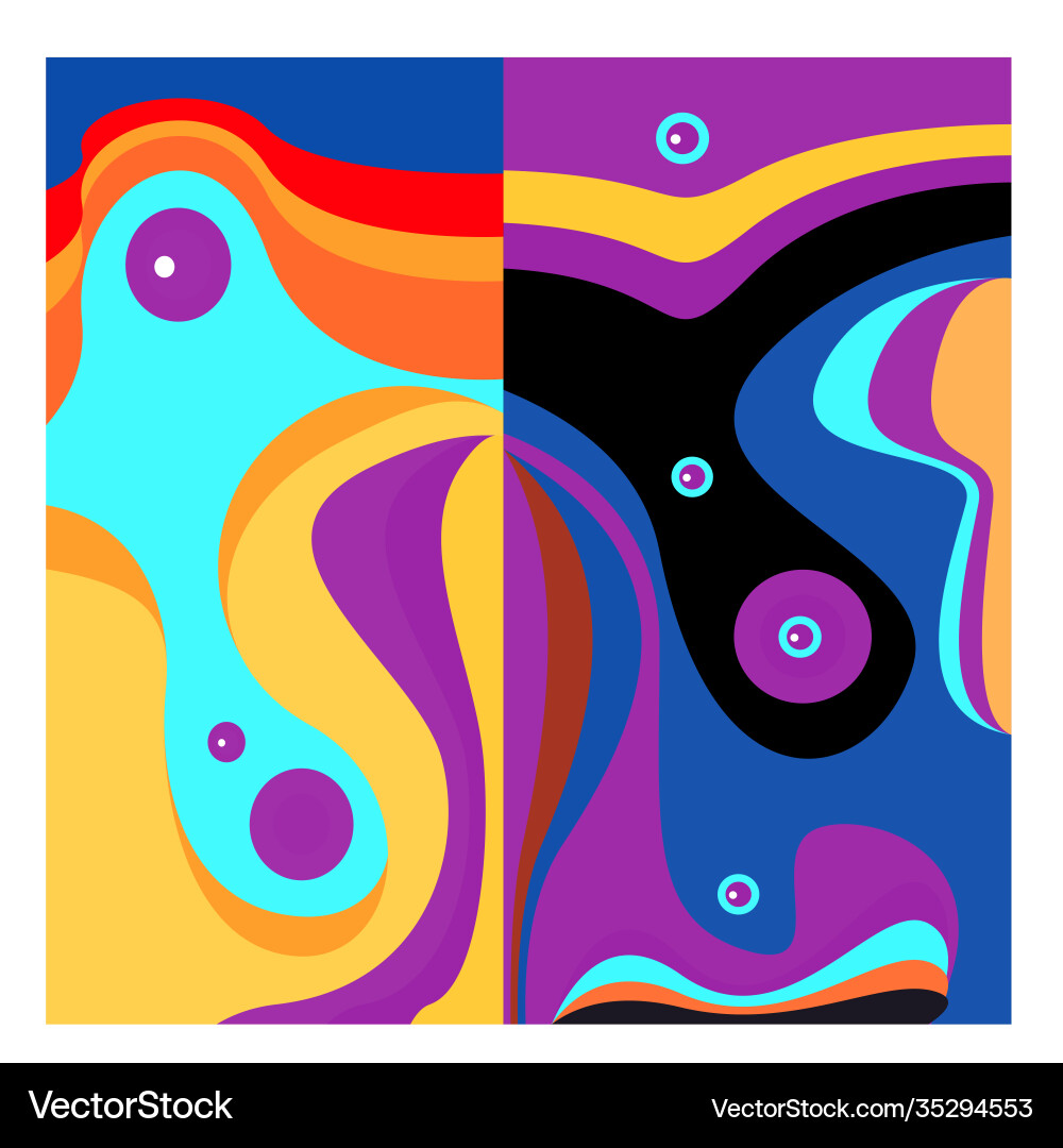 Colorful geometric and curve background pattern Colorful geometric and curve background pattern Vector Image