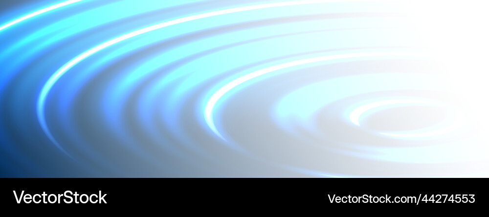 Dynamic round wave blue curved circle structure Dynamic round wave blue curved circle structure Vector Image