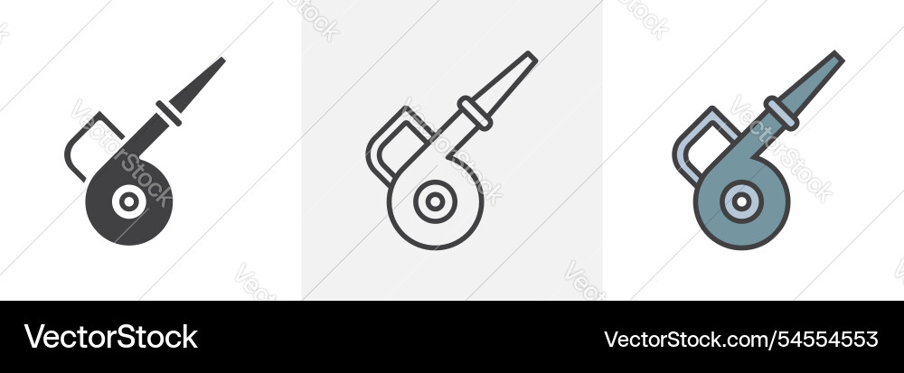 Leaf blower icon Royalty Free Vector Image - VectorStock
