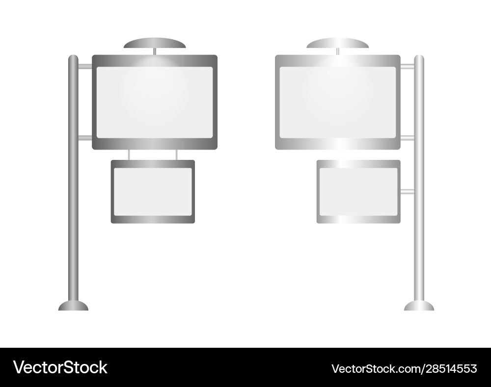 Realistic light box Royalty Free Vector Image - VectorStock